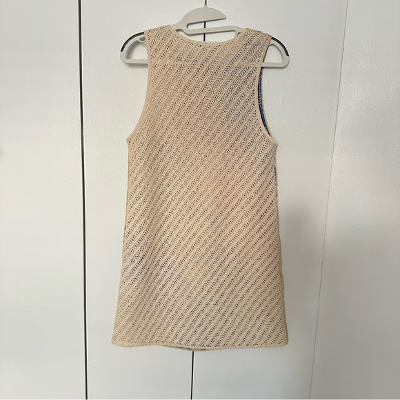 Zara Colorful Crocheted Dress Size M - Picture 2 of 3